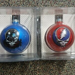 Grateful Dead Ornament Set Of 2
